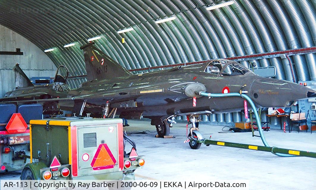 AR-113, 1971 Saab RF-35 Draken C/N 35-1113, SAAB RF-35 Draken [351113] (Royal Danish Air Force) Karup~OY 09/06/2000