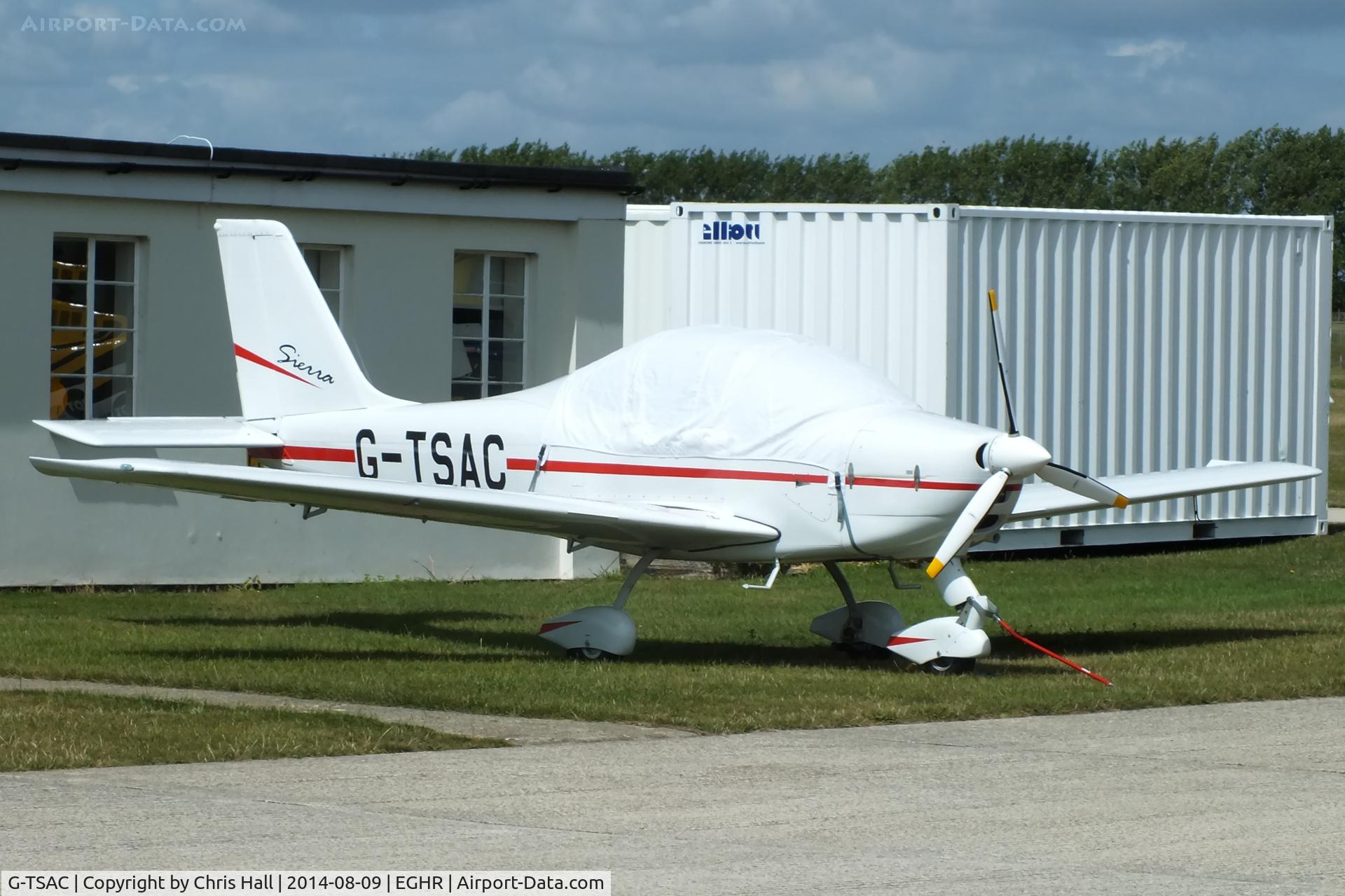 G-TSAC, 2008 Tecnam P-2002EA Sierra C/N PFA 333-14611, at Goodwood airfield