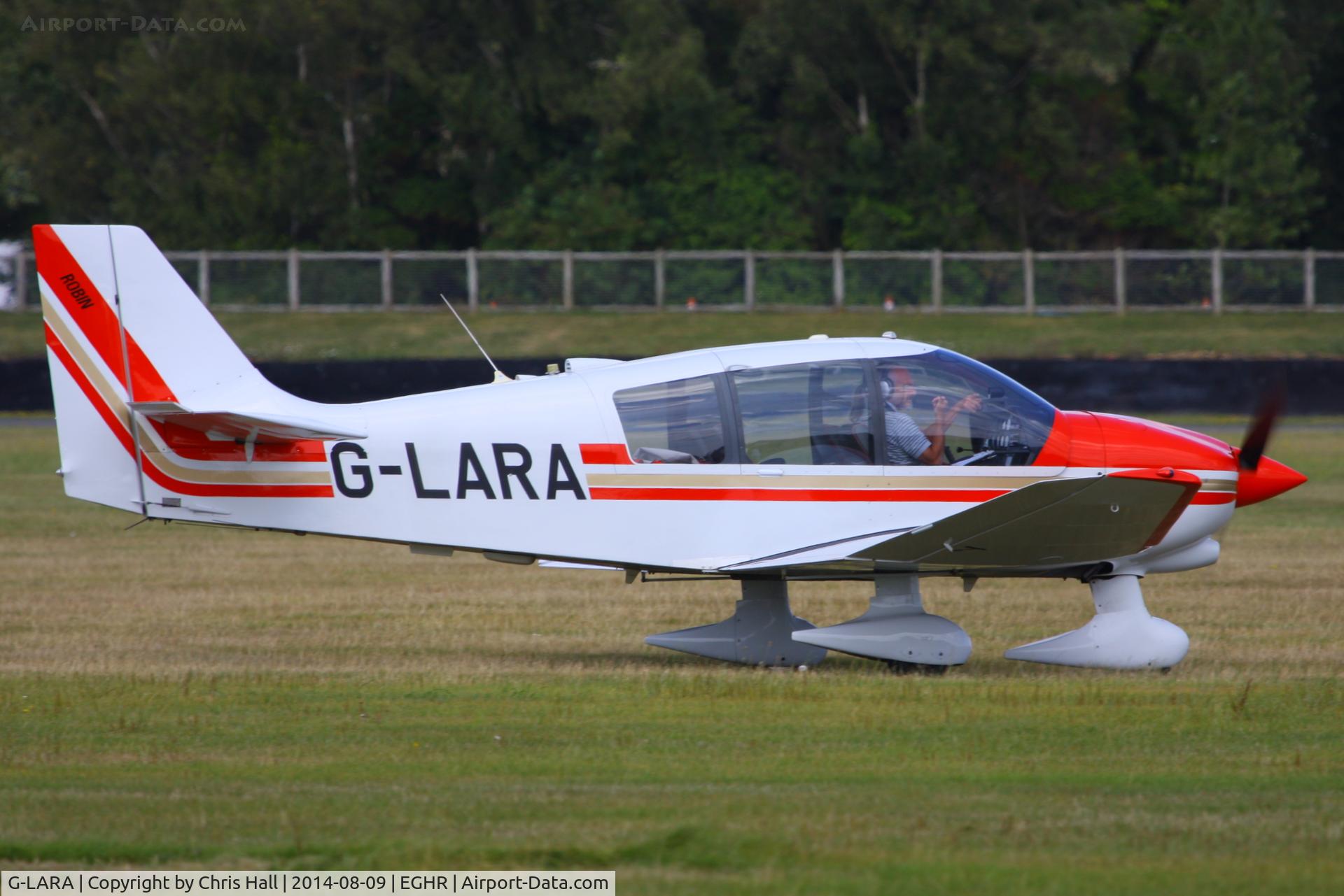 G-LARA, 1991 Robin DR-400-180 Regent Regent C/N 2050, at Goodwood airfield