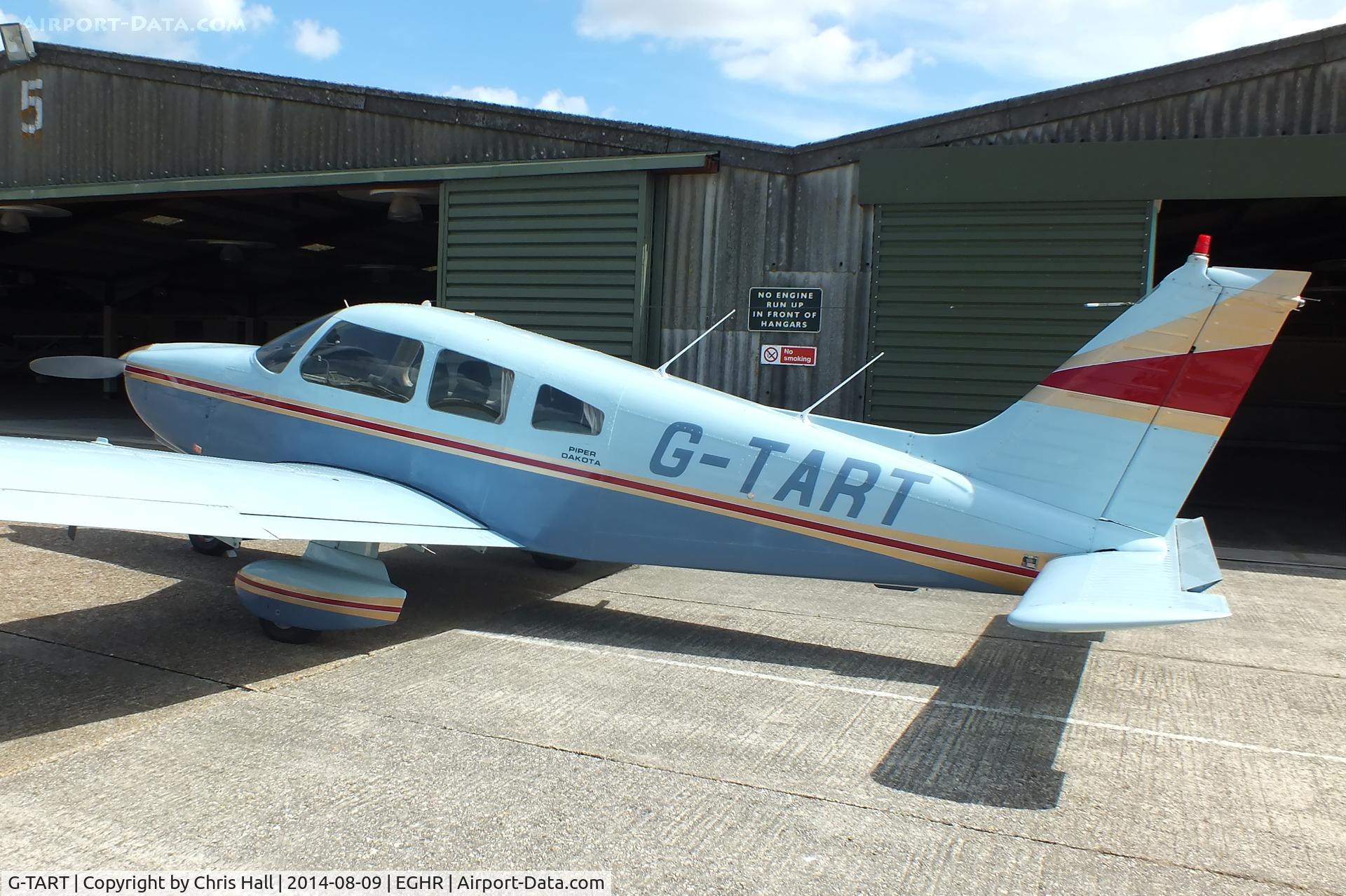 G-TART, 1979 Piper PA-28-236 Dakota C/N 28-7911261, at Goodwood airfield