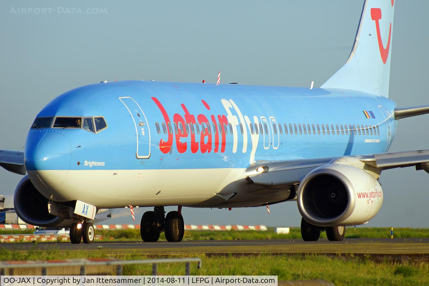 OO-JAX, 2010 Boeing 737-8K5 C/N 37238, oo-jax