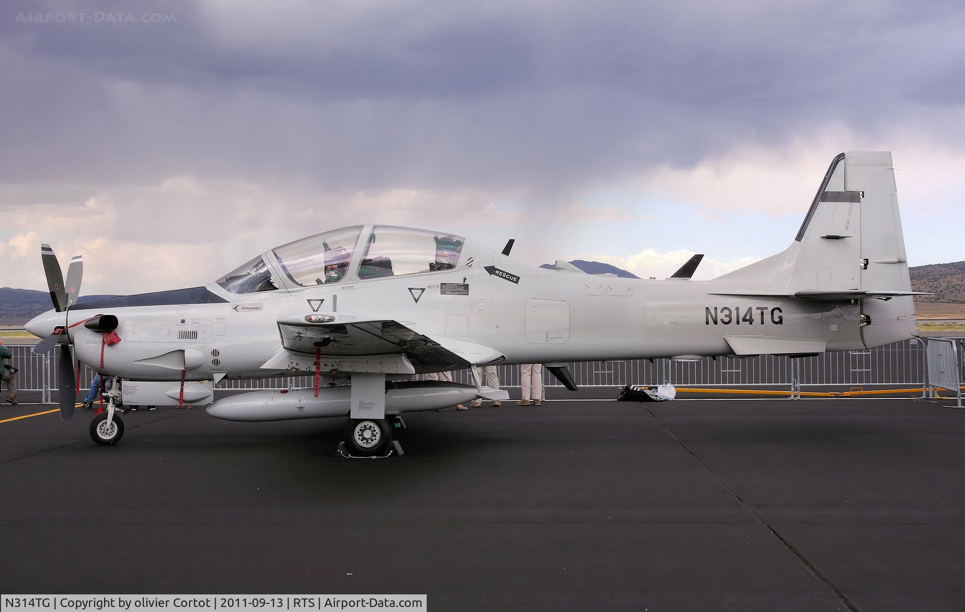 N314TG, Embraer EMB-314B1 Super Tucano C/N 31400082, Reno air races 2011