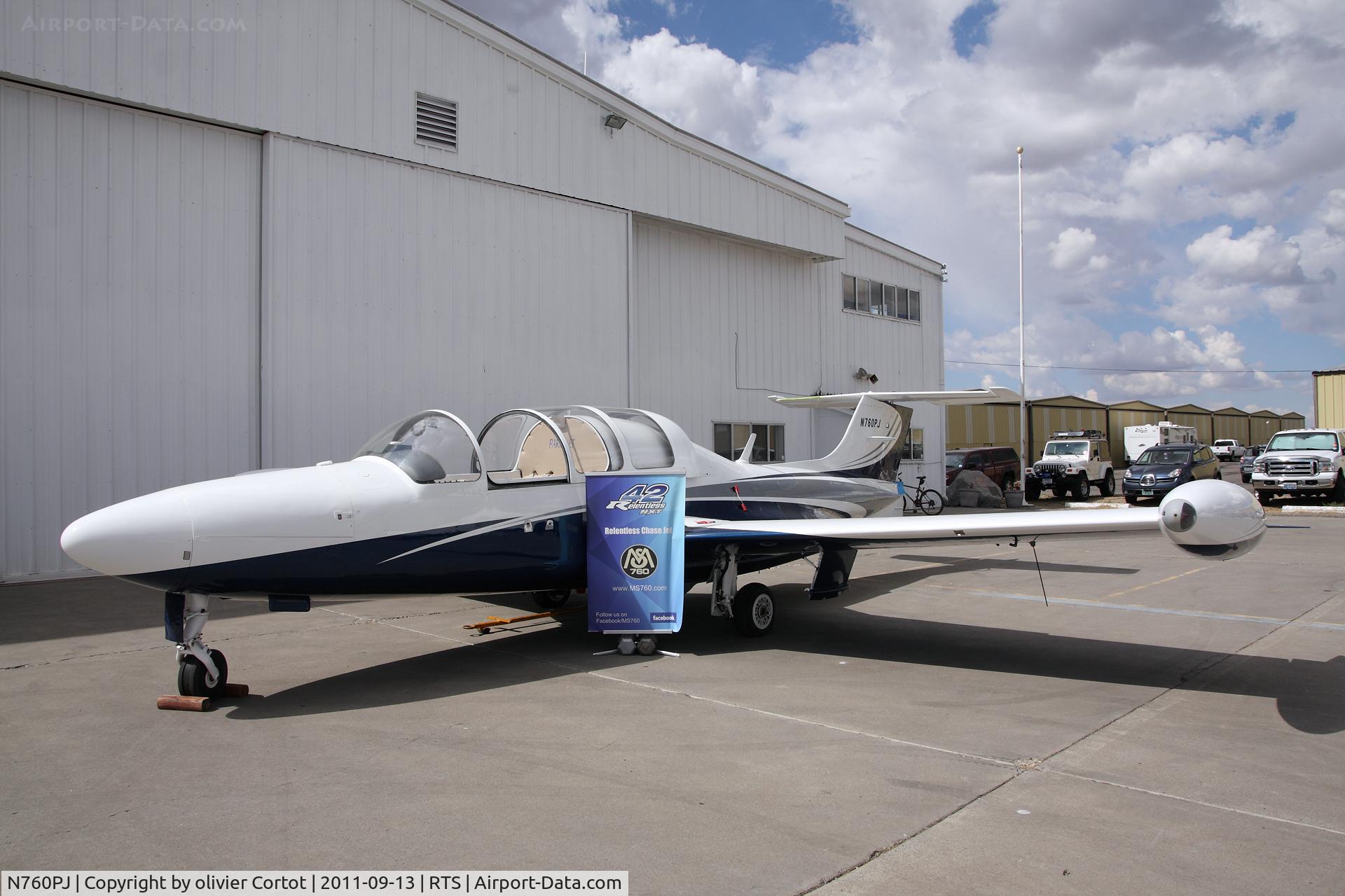 N760PJ, 1959 Morane-Saulnier MS.760B Paris II C/N 27, Reno air races 2011