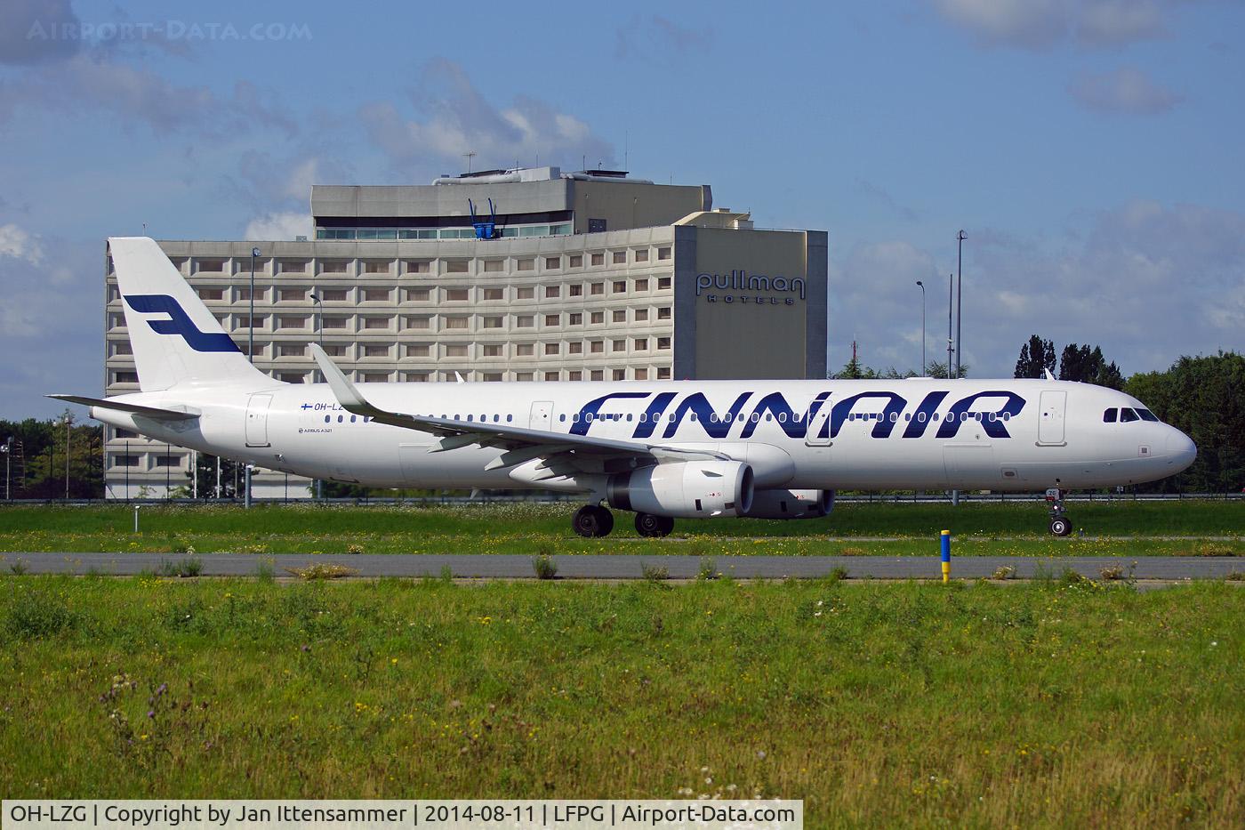 OH-LZG, 2013 Airbus A321-231 C/N 5758, oh-lzg
