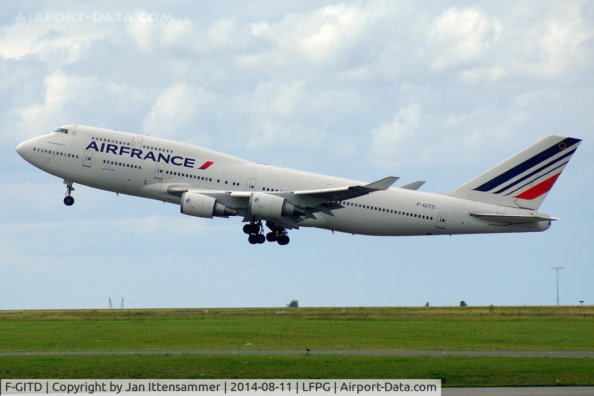F-GITD, 1992 Boeing 747-428 C/N 25600, f-gitd