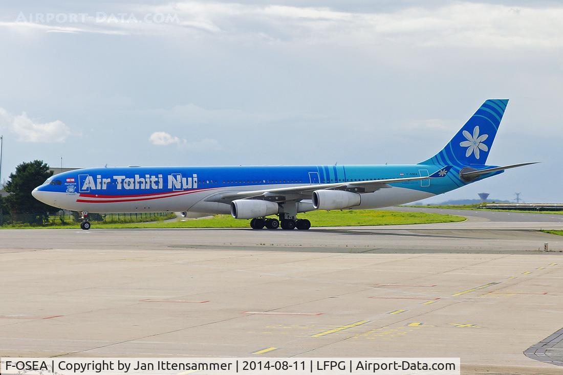 F-OSEA, 2001 Airbus A340-313 C/N 438, f-osea