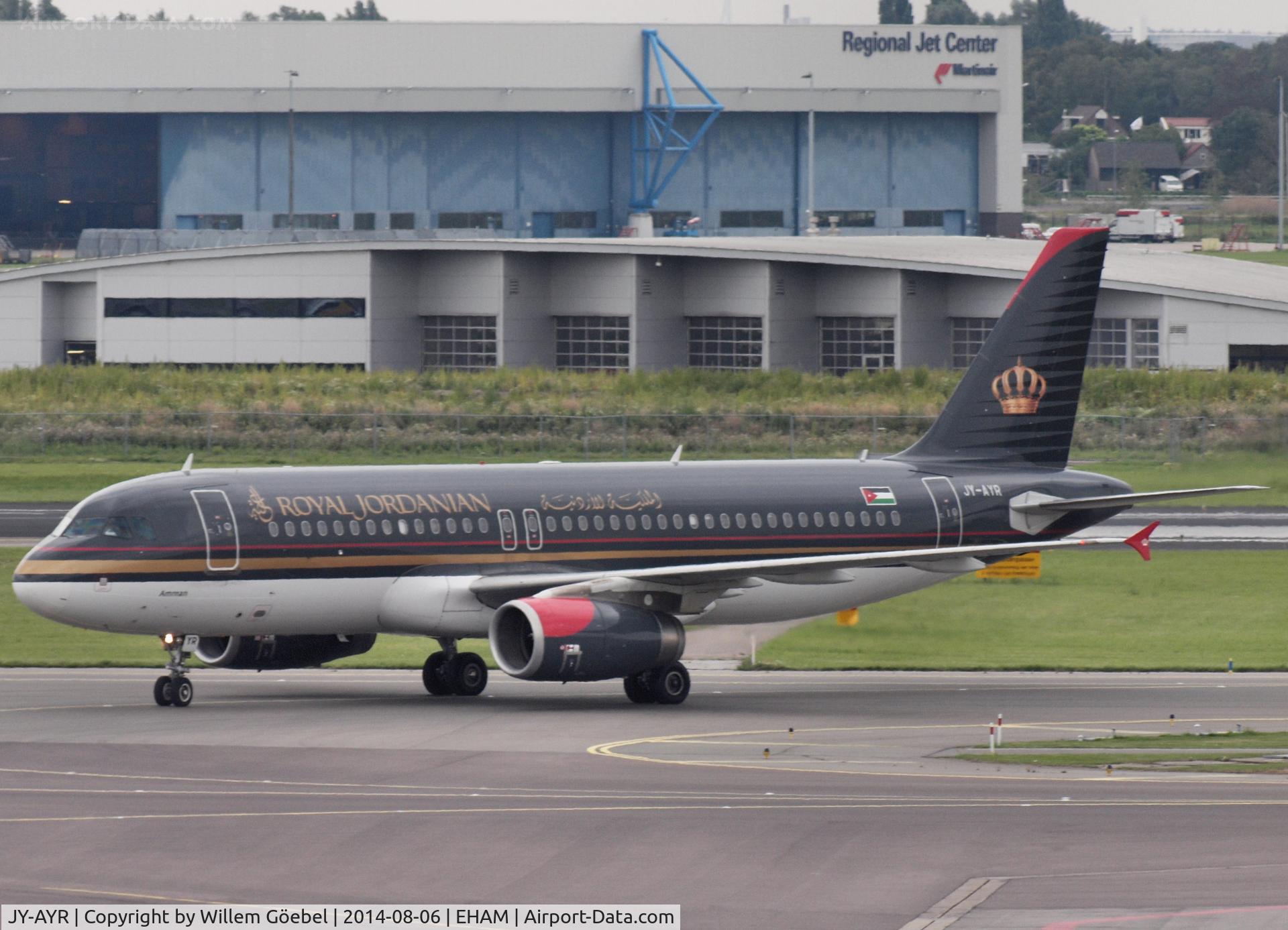 JY-AYR, 2011 Airbus A320-232 C/N 4817, Taxi to the runway of Schiphol Airport