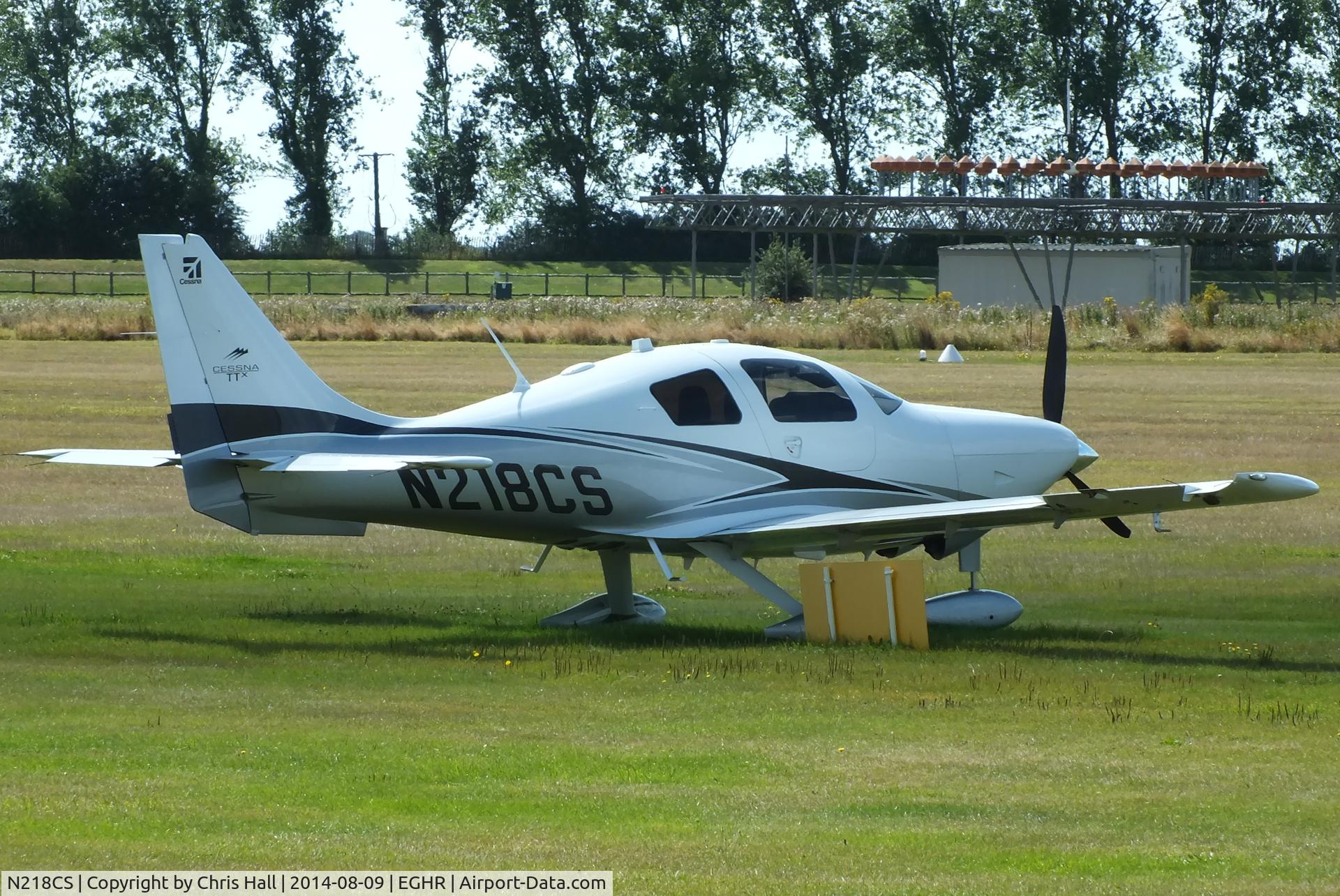 N218CS, Piper PA-31T3 C/N 31T-8275016, at Goodwood airfield