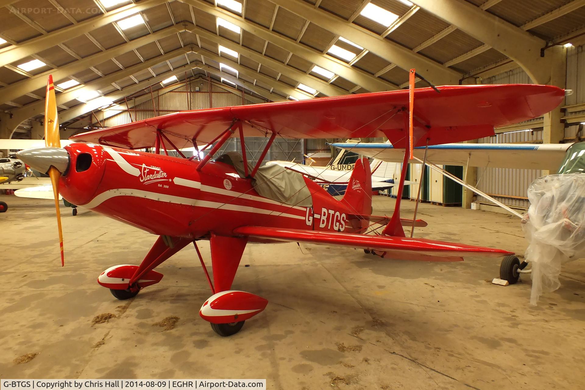 G-BTGS, 1978 Stolp SA-300 Starduster Too C/N PFA 035-10076, at Goodwood airfield