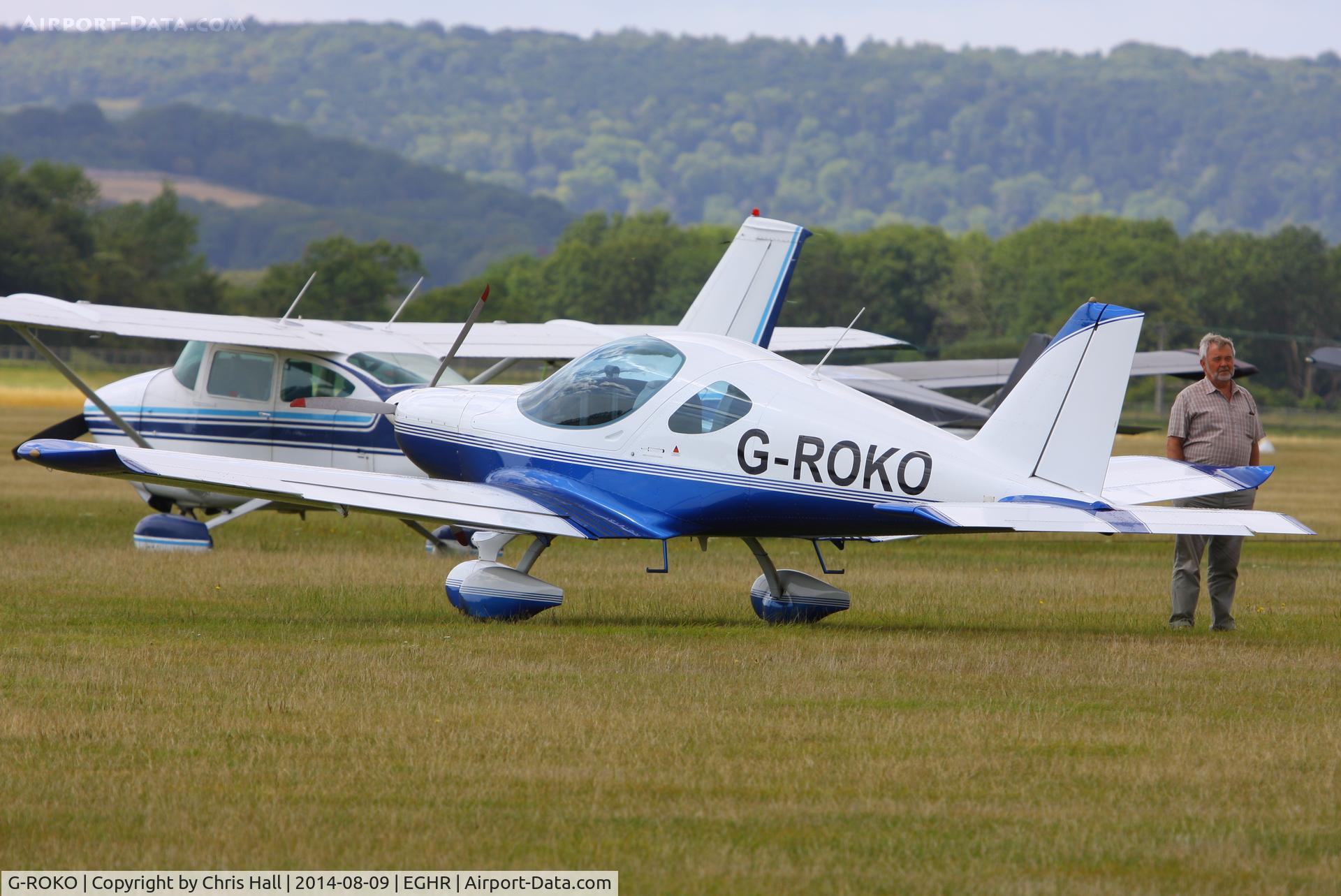 G-ROKO, 2009 Roko Aero NG4 HD C/N 020/2009, at Goodwood airfield