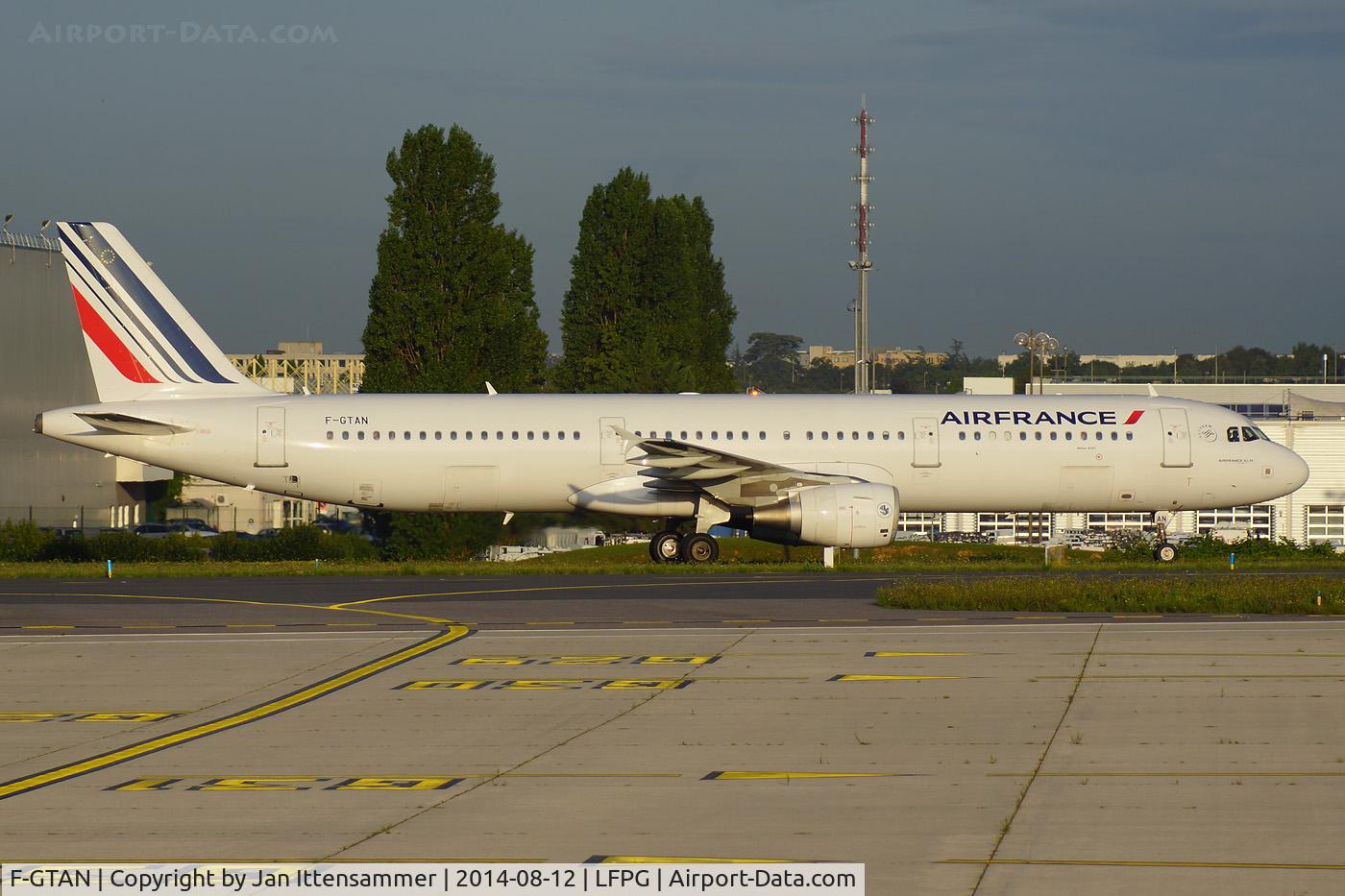 F-GTAN, 2007 Airbus A321-211 C/N 3051, f-gtan