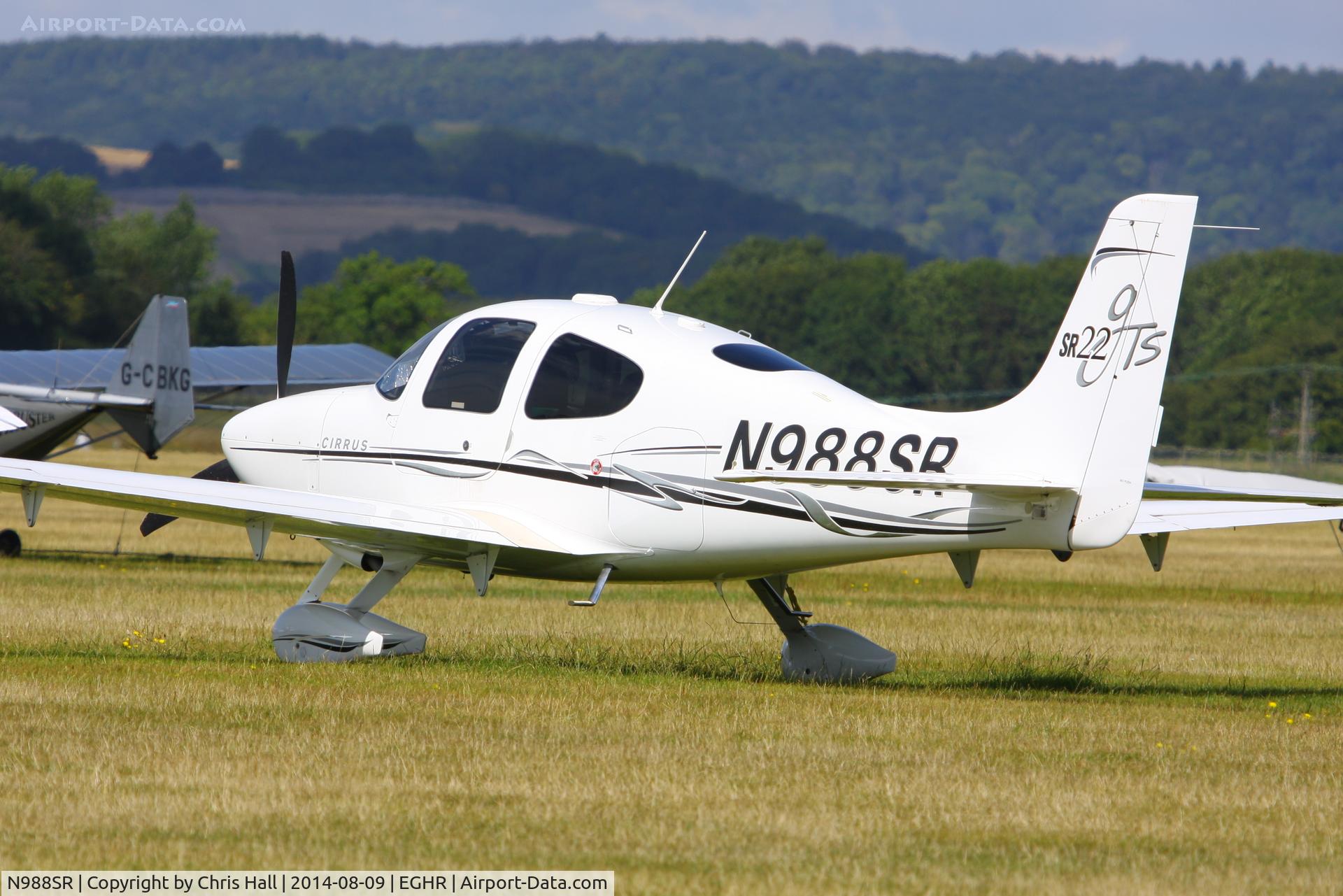 N988SR, 2006 Cirrus SR22 GTS C/N 2038, at Goodwood airfield