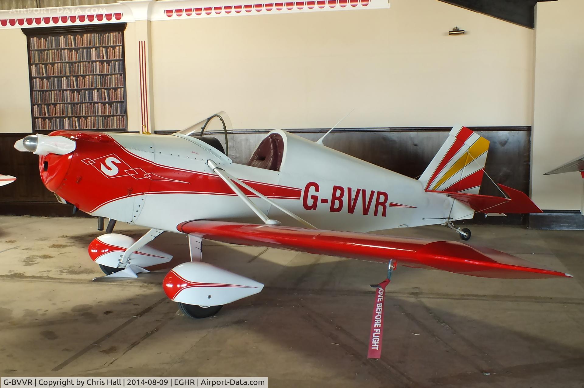 G-BVVR, 1962 Stits SA-3A Playboy C/N P-736, at Goodwood airfield