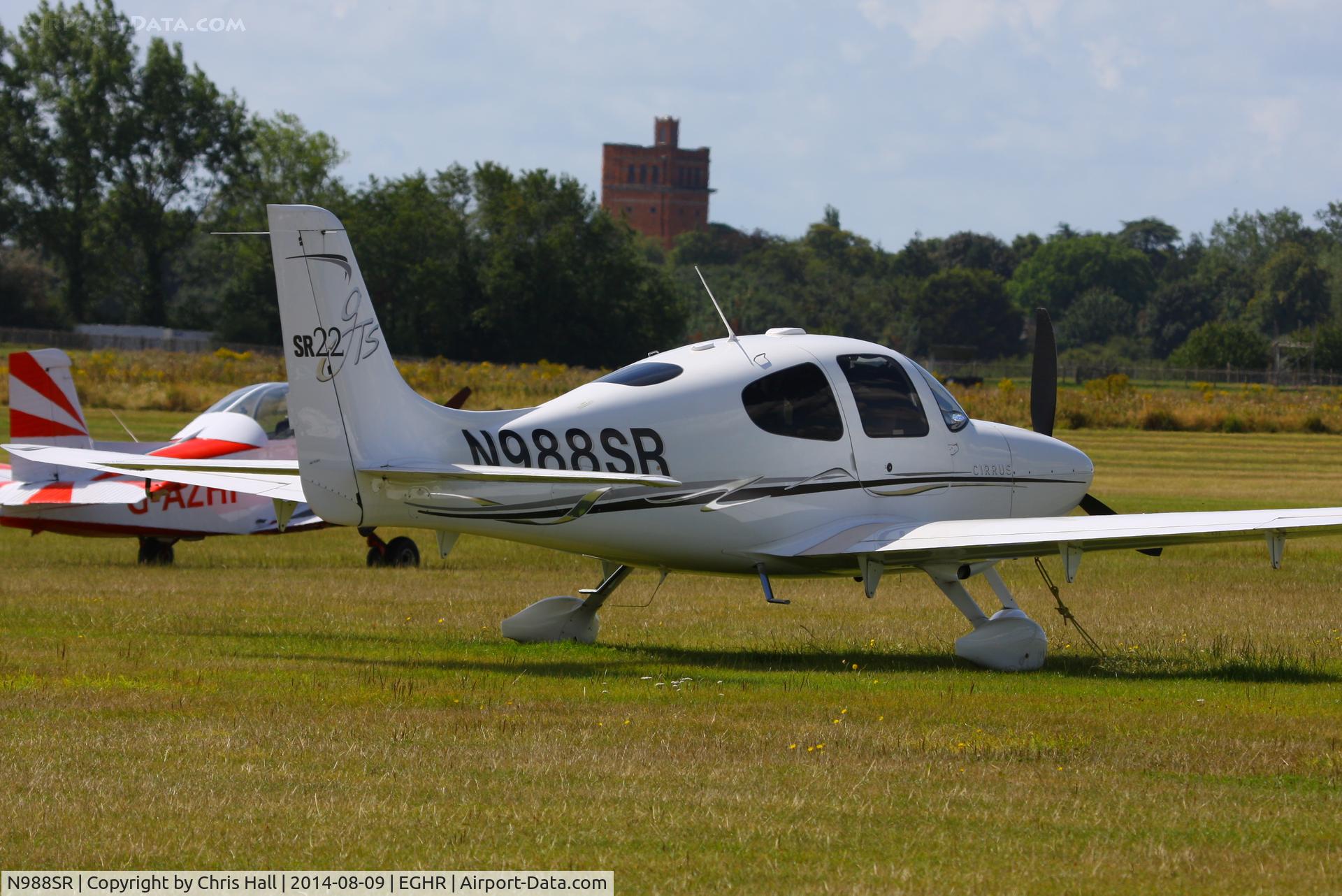 N988SR, 2006 Cirrus SR22 GTS C/N 2038, at Goodwood airfield