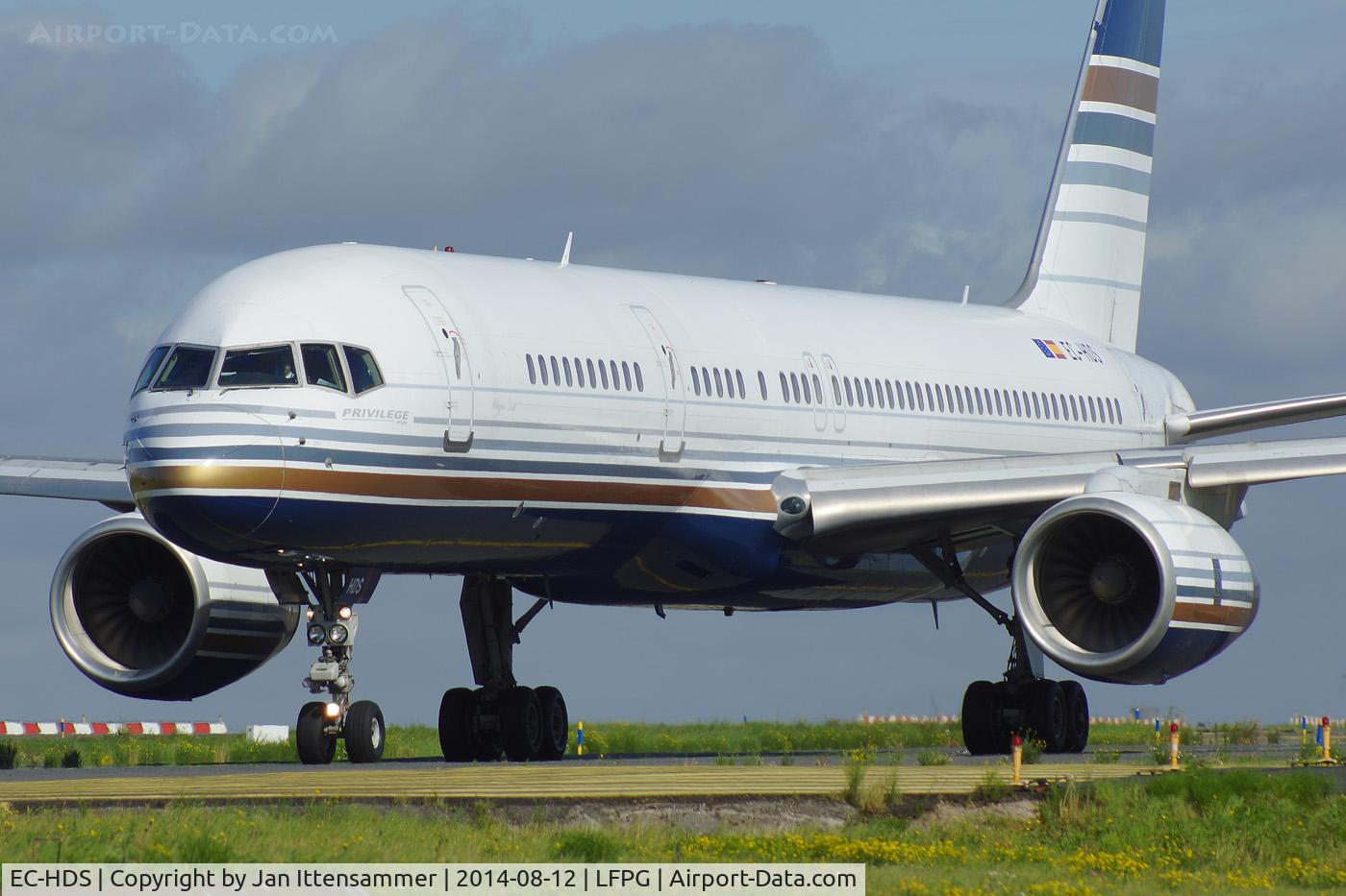 EC-HDS, 1999 Boeing 757-256 C/N 26252, ec-hds