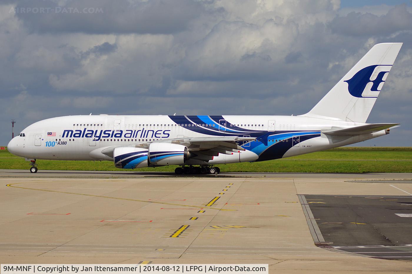 9M-MNF, 2012 Airbus A380-841 C/N 114, 9m-mnf