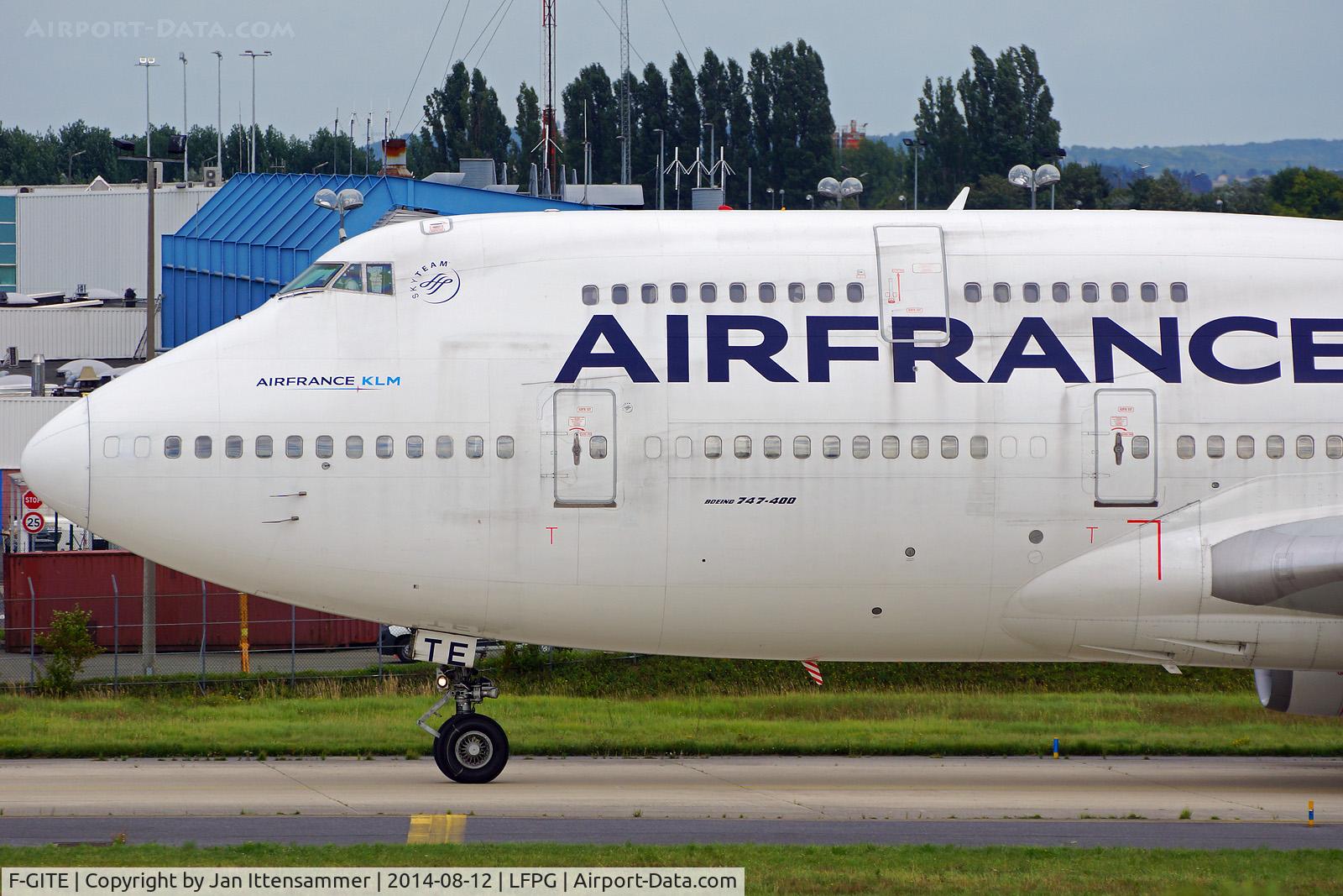 F-GITE, 1992 Boeing 747-428 C/N 25601, f-gite