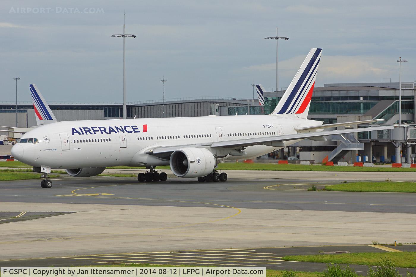 F-GSPC, 1998 Boeing 777-228/ER C/N 29004, f-gspc