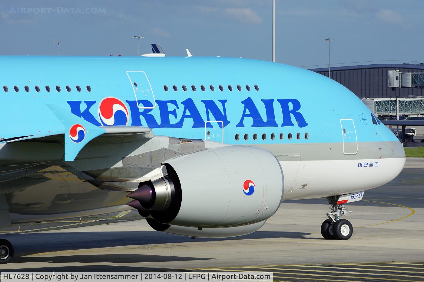 HL7628, 2014 Airbus A380-861 C/N 156, hl7628