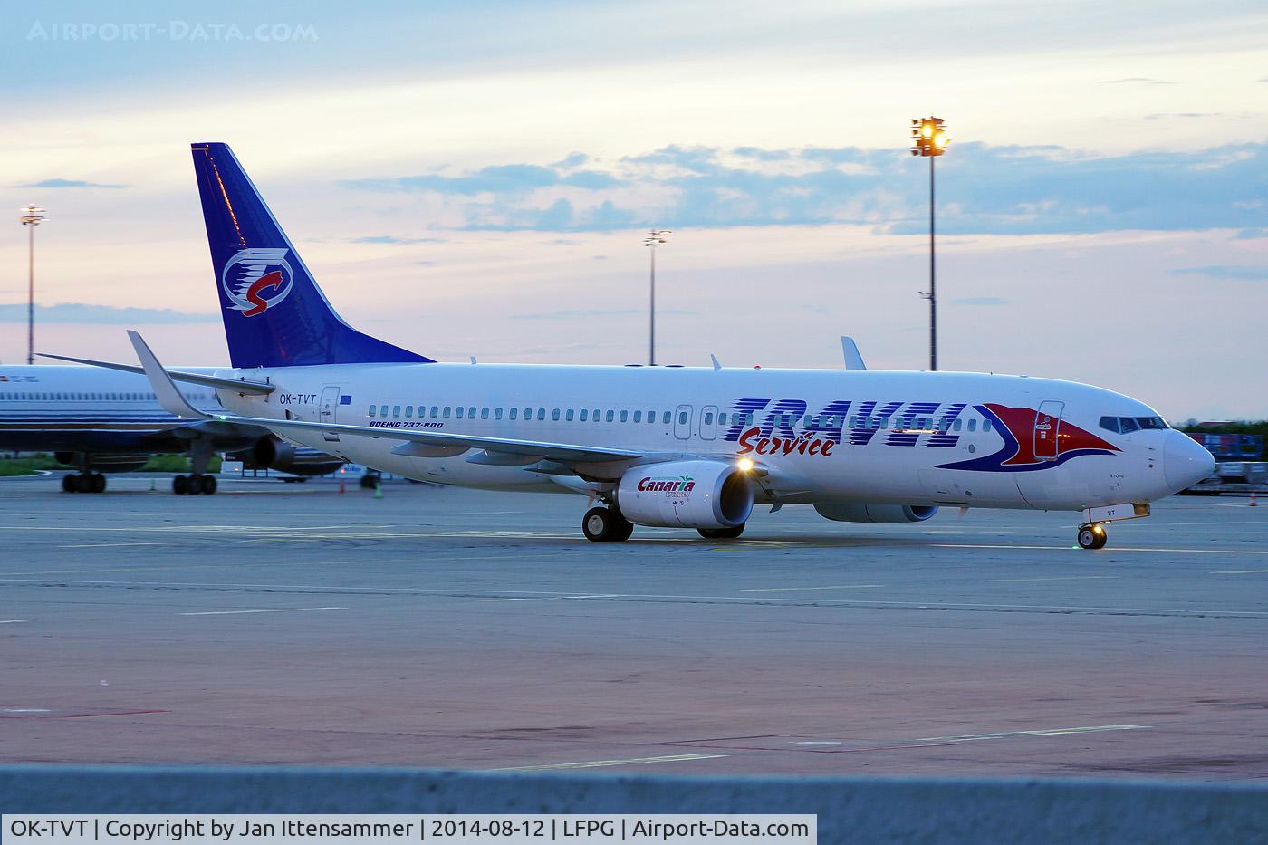 OK-TVT, 2012 Boeing 737-86N C/N 39394, ok-tvt