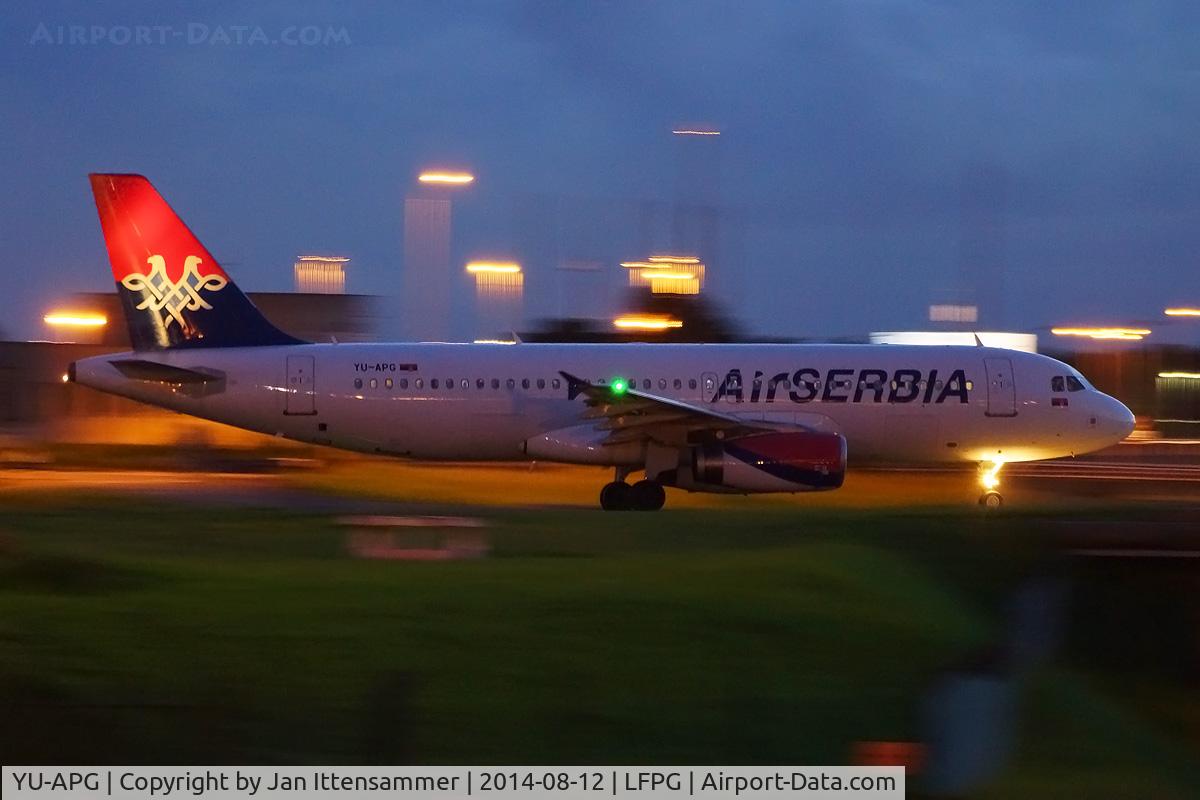 YU-APG, 2000 Airbus A320-232 C/N 2587, yu-apg