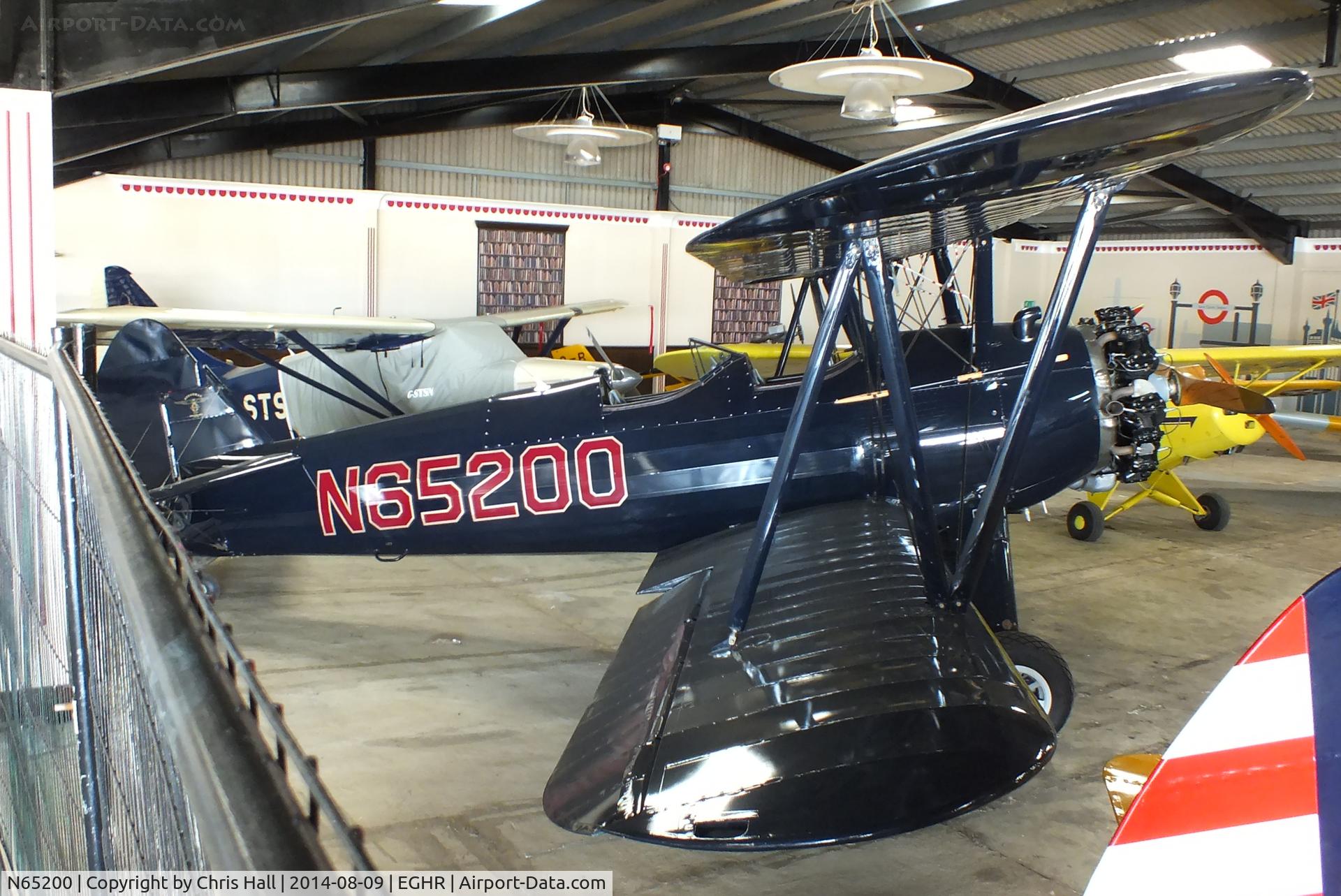 N65200, 1941 Boeing A75N1(PT17) C/N 75-3817, at Goodwood airfield