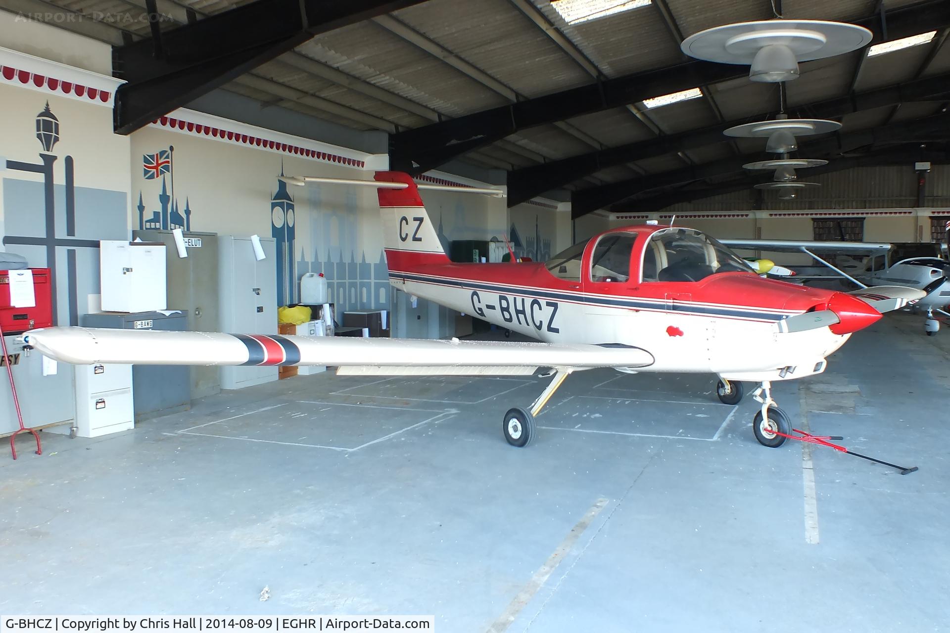 G-BHCZ, 1979 Piper PA-38-112 Tomahawk Tomahawk C/N 38-78A0321, at Goodwood airfield