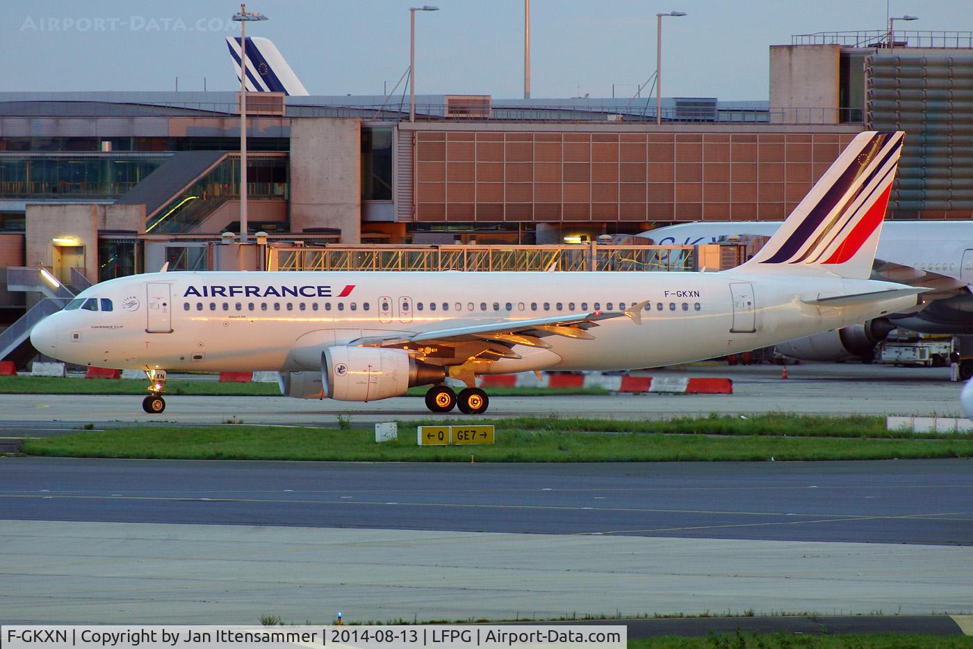 F-GKXN, 2006 Airbus A320-214 C/N 3008, f-gkxn
