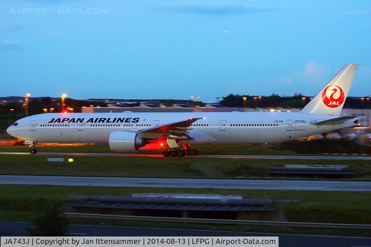 JA743J, 2009 Boeing 777-346/ER C/N 36130, ja743j