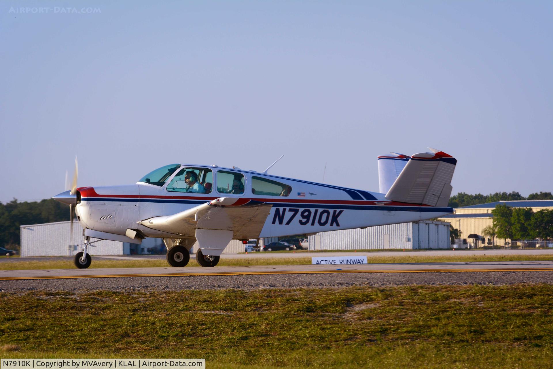 N7910K, 1964 Beech S35 Bonanza C/N D-7405, 2014 Sun n Fun