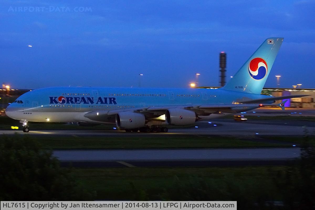 HL7615, 2011 Airbus A380-861 C/N 075, hl7615