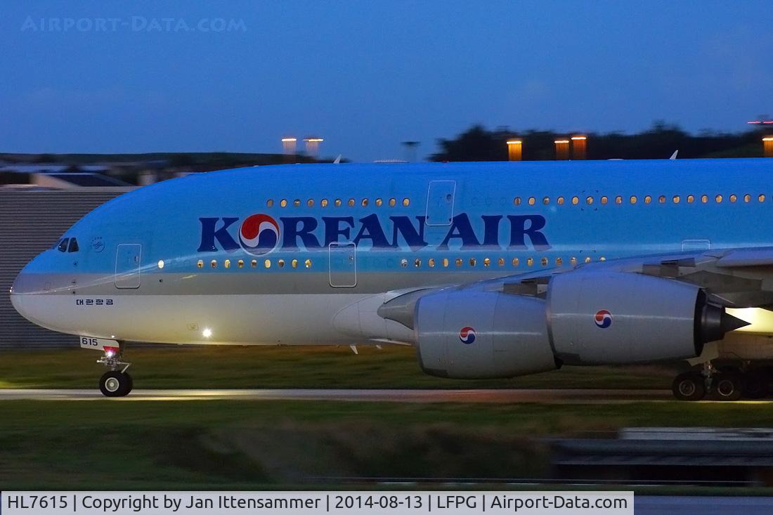 HL7615, 2011 Airbus A380-861 C/N 075, hl7615