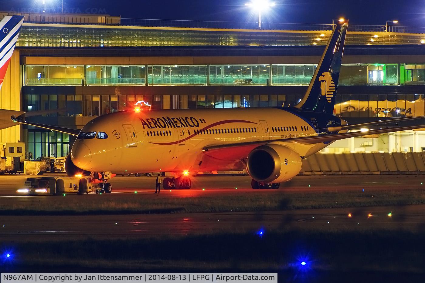 N967AM, 2014 Boeing 787-8 Dreamliner Dreamliner C/N 35312, n967am