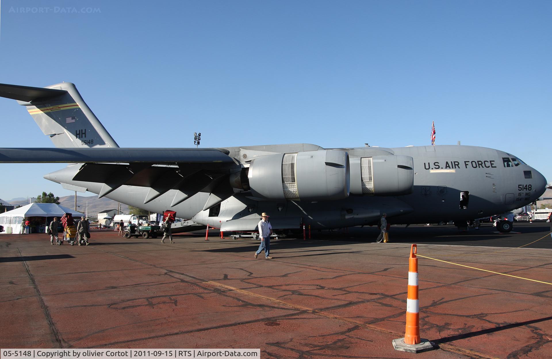 05-5148, 2005 Boeing C-17A Globemaster III C/N P-148, profil view