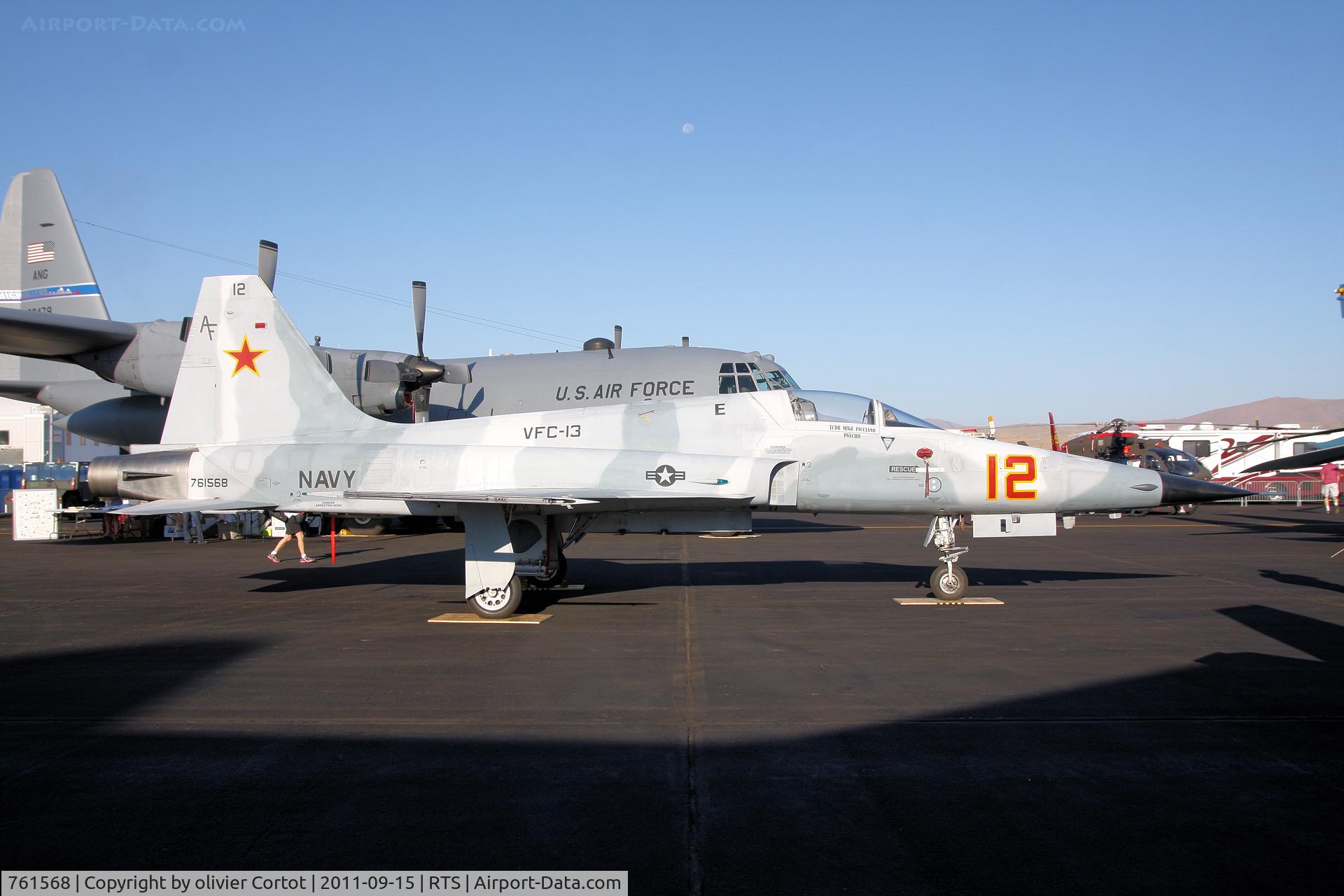 761568, Northrop F-5N Tiger II C/N L.1043, Reno static display
