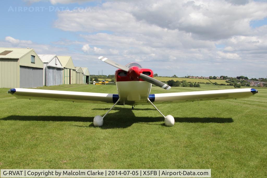 G-RVAT, 2009 Vans RV-8 C/N LAA 303-14928, Vans RV-8 , Fishburn Airfield UK, July 5th 2014.