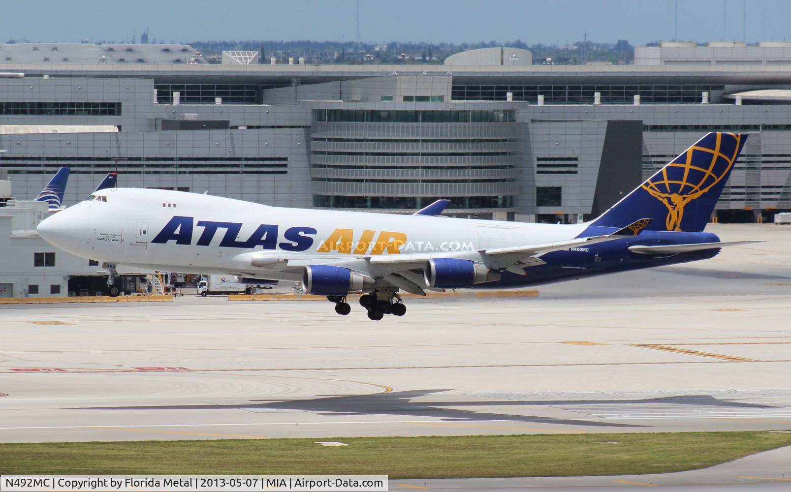 N492MC, 1998 Boeing 747-47UF C/N 29253, Atlas 747-400F