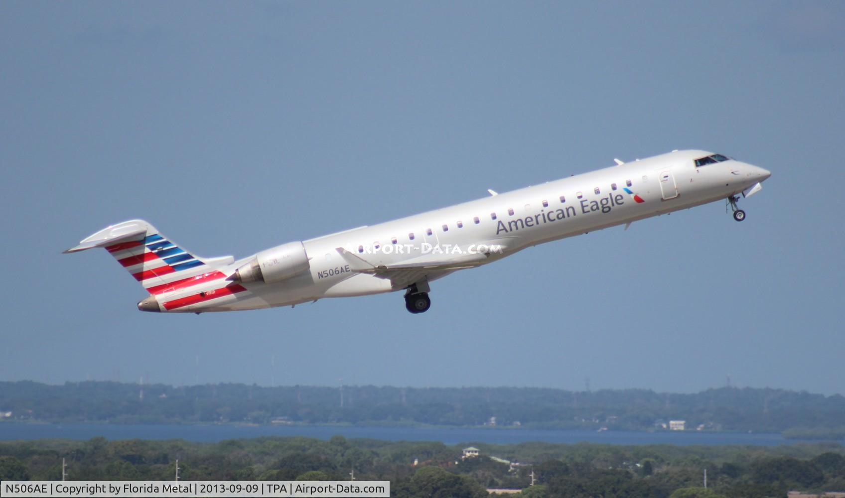 N506AE, 2002 Bombardier CRJ-701ER (CL-600-2C10) Regional Jet C/N 10056, American Eagle CRJ-700