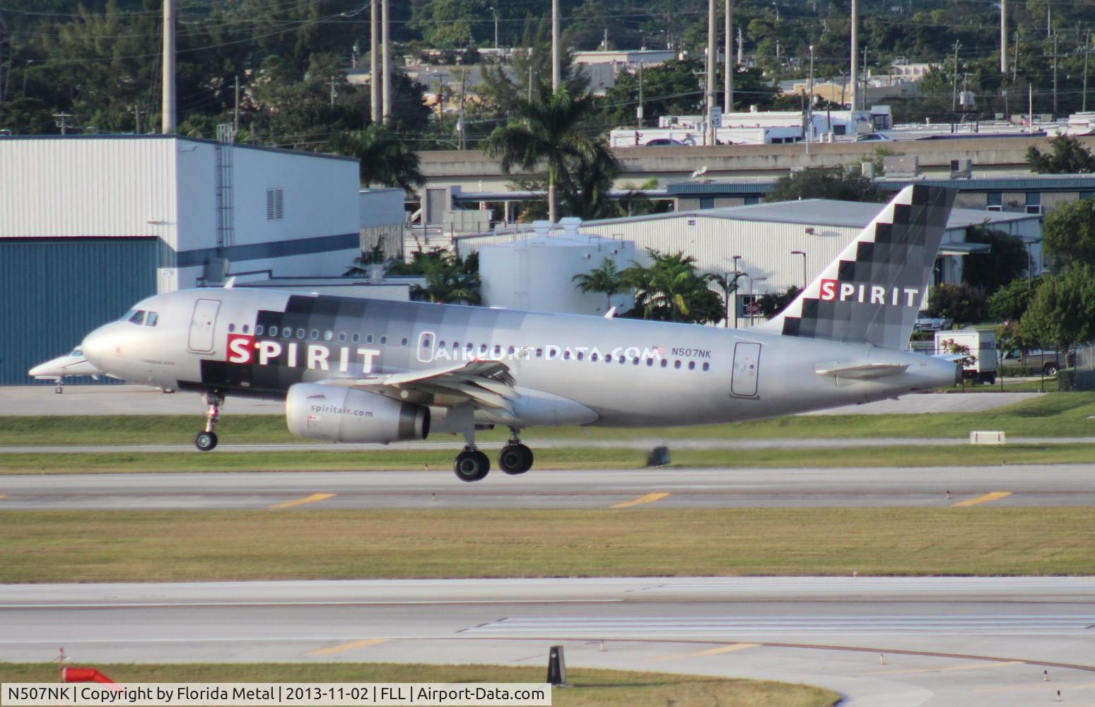 N507NK, 2005 Airbus A319-132 C/N 2560, Spirit A319