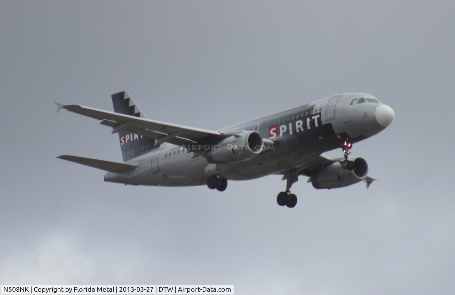 N508NK, 2005 Airbus A319-132 C/N 2567, Spirit A319