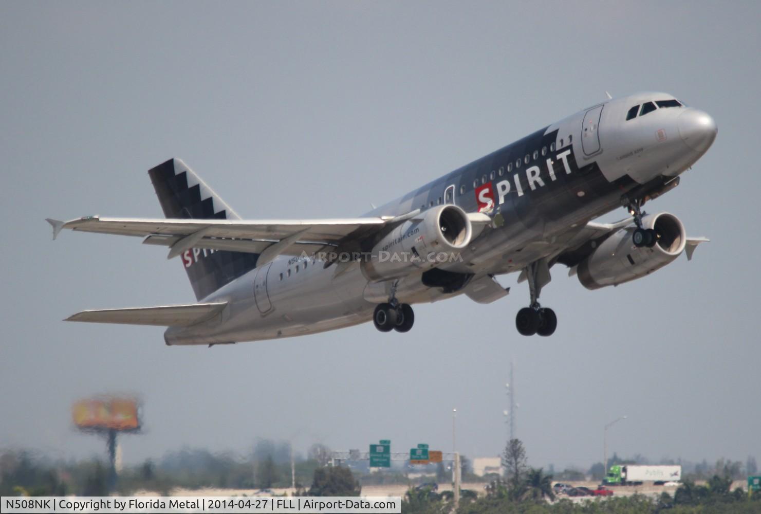 N508NK, 2005 Airbus A319-132 C/N 2567, Spirit A319