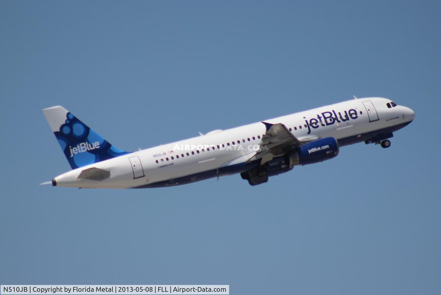 N510JB, 2000 Airbus A320-232 C/N 1280, Jet Blue A320