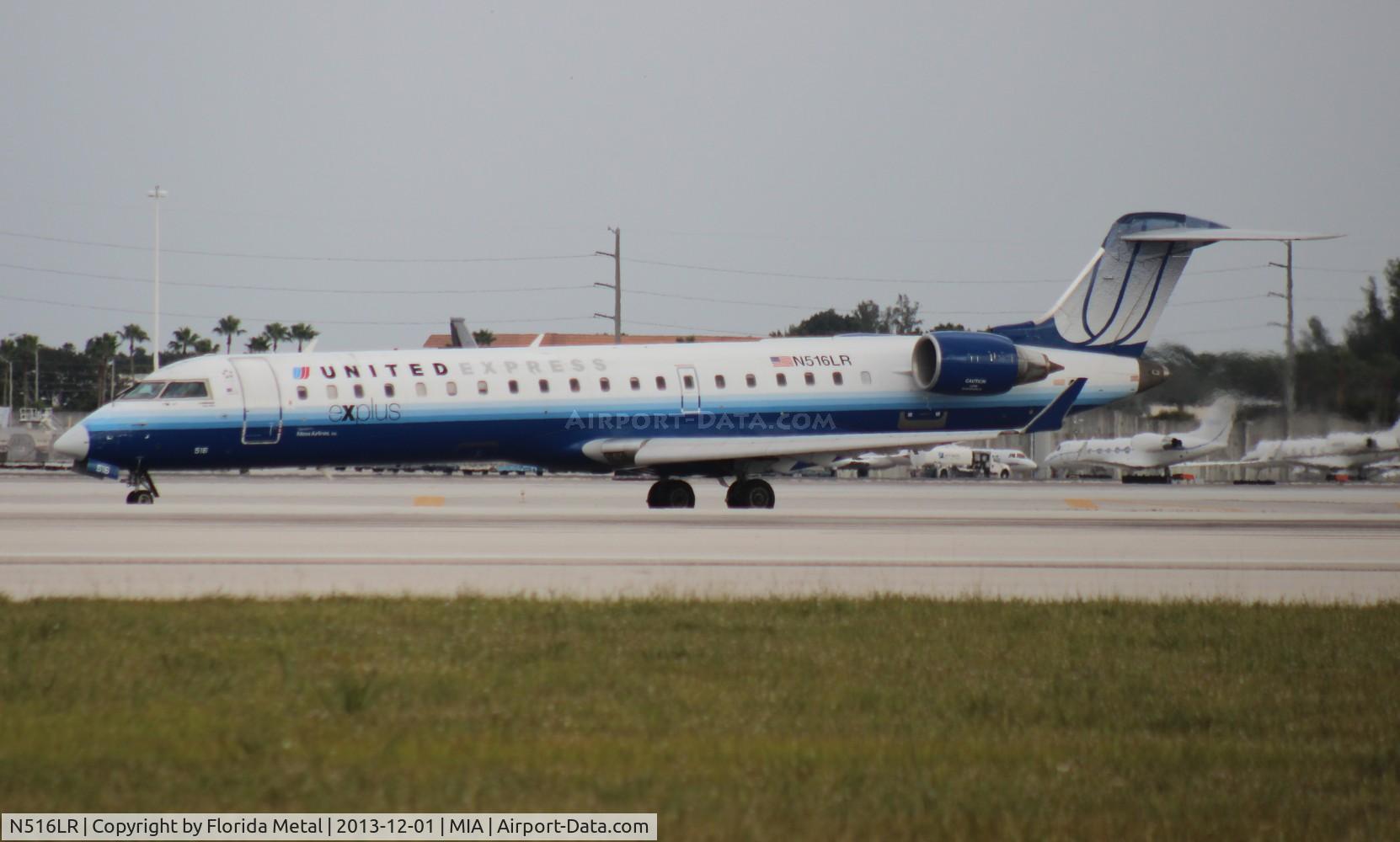 N516LR, 2006 Bombardier CRJ-700 (CL-600-2C10) Regional Jet C/N 10258, United CRJ-700