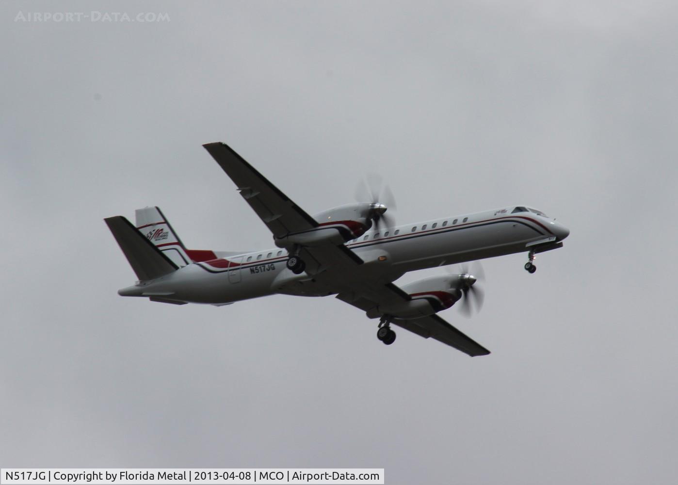 N517JG, 1995 Saab 2000 C/N 2000-021, Joe Gibbs Racing Saab 2000