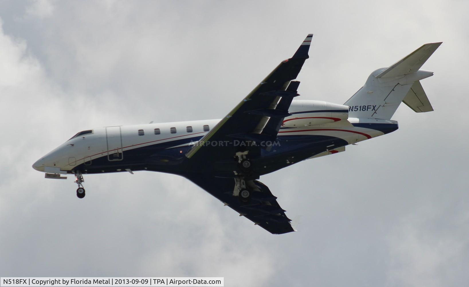 N518FX, 2005 Bombardier Challenger 300 (BD-100-1A10) C/N 20046, Flex Jet Challenger 300