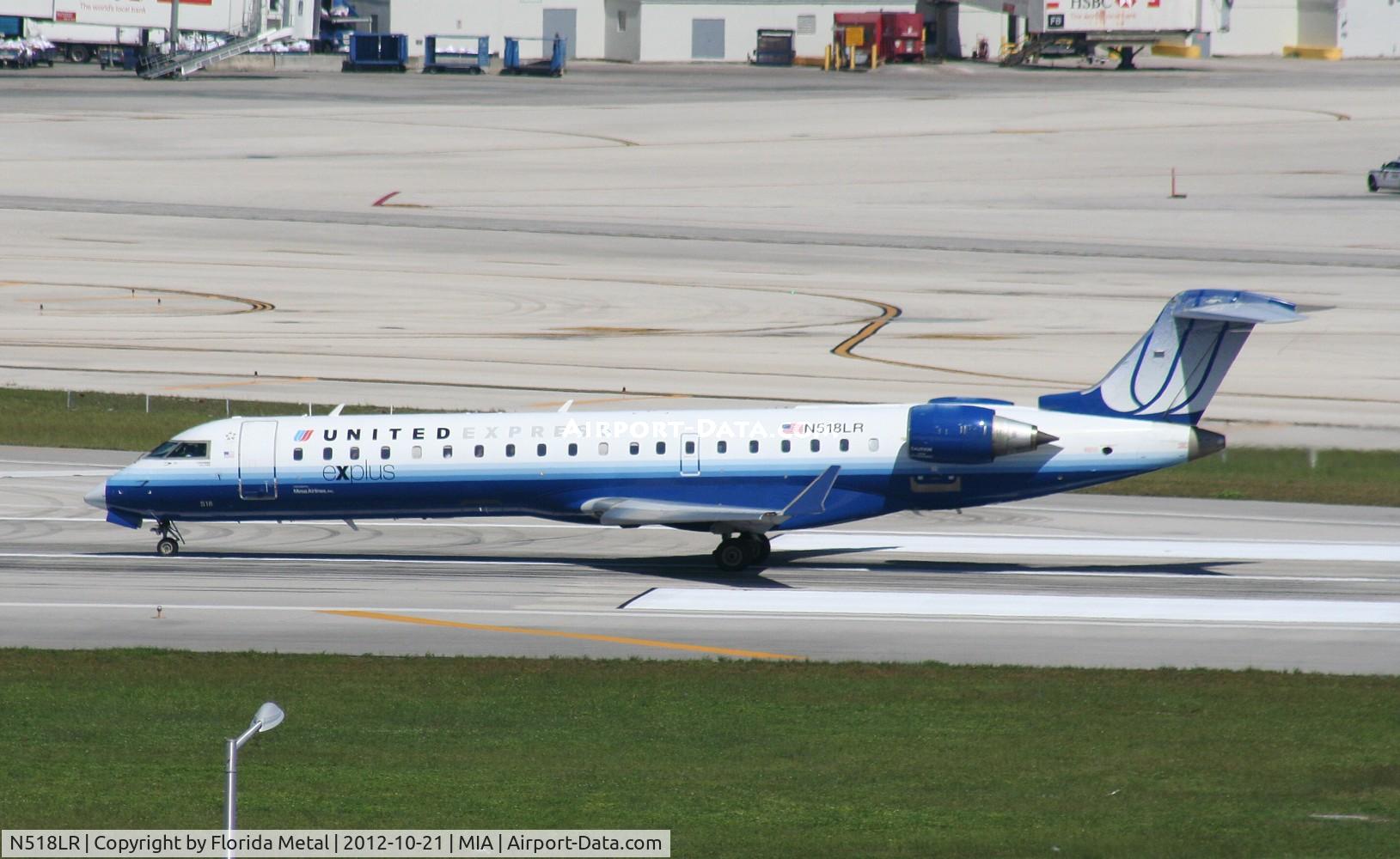 N518LR, 2006 Bombardier CRJ-700 (CL-600-2C10) Regional Jet C/N 10259, United Express CRJ-700