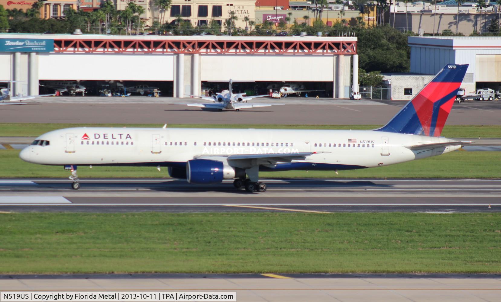 N519US, 1986 Boeing 757-251 C/N 23207, Delta 757-200