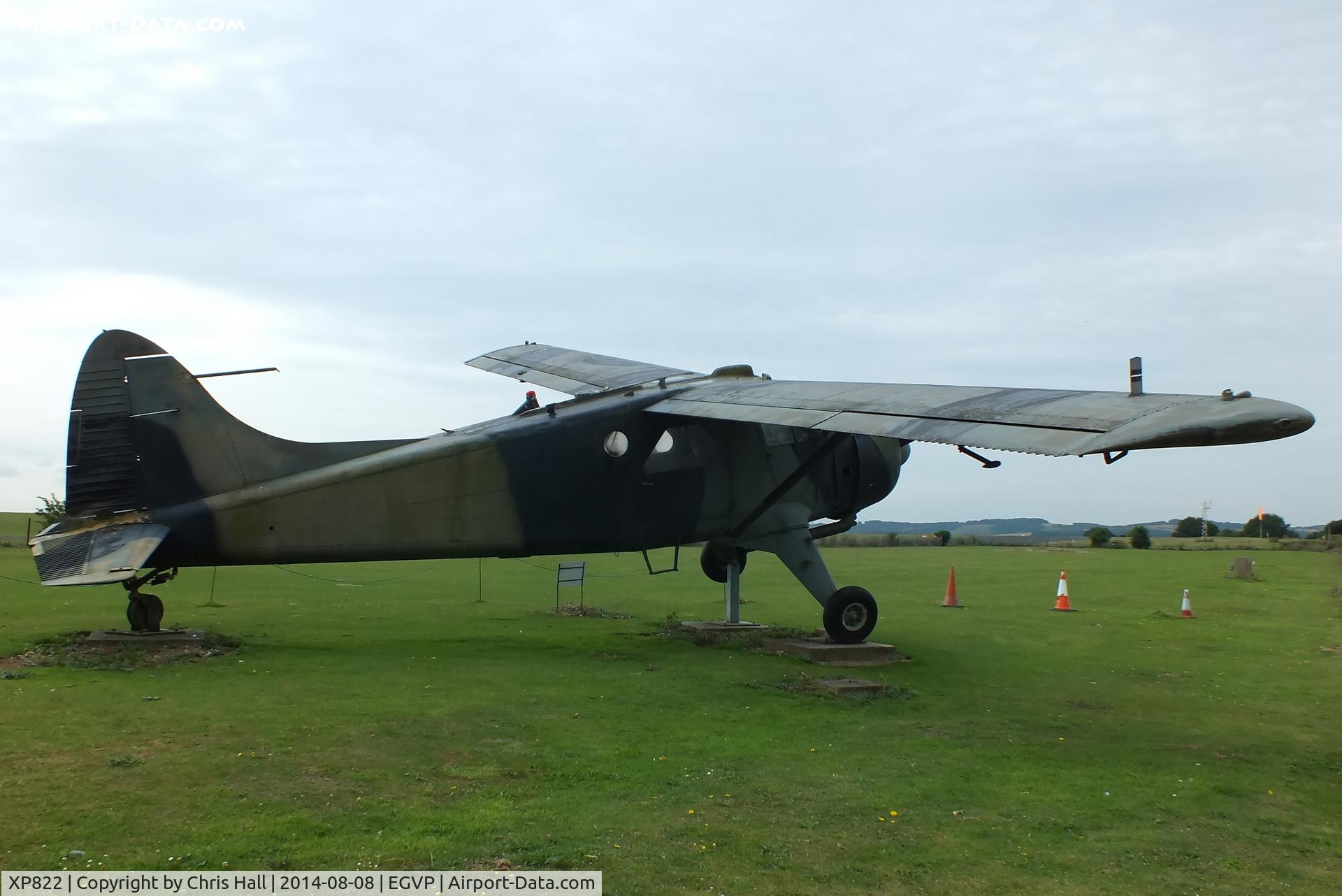XP822, De Havilland Canada DHC-2 Beaver AL.1 C/N 1486, Museum of Army Flying, Middle Wallop