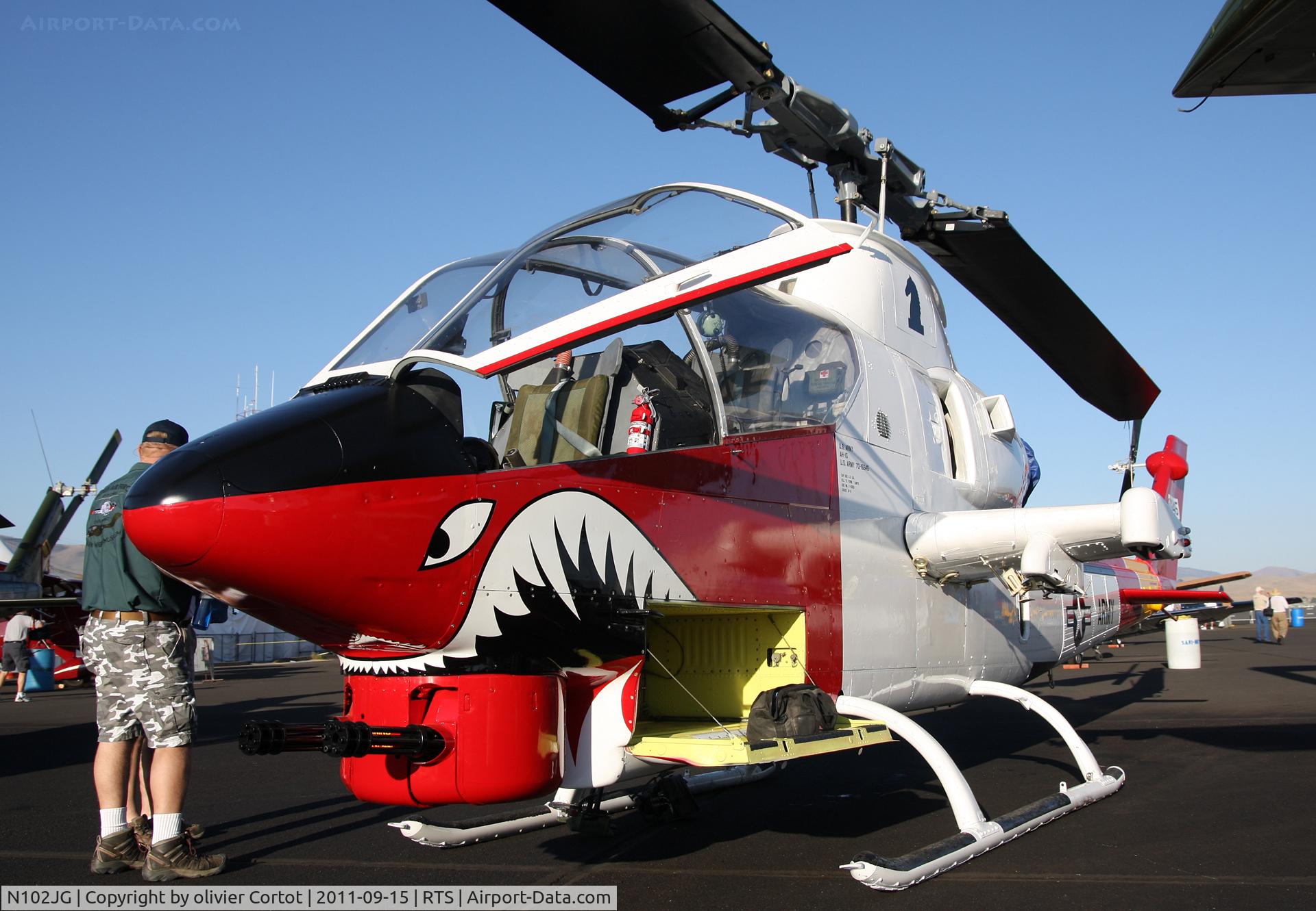 N102JG, 1970 Bell AH-1G Cobra C/N 20889, civilian !