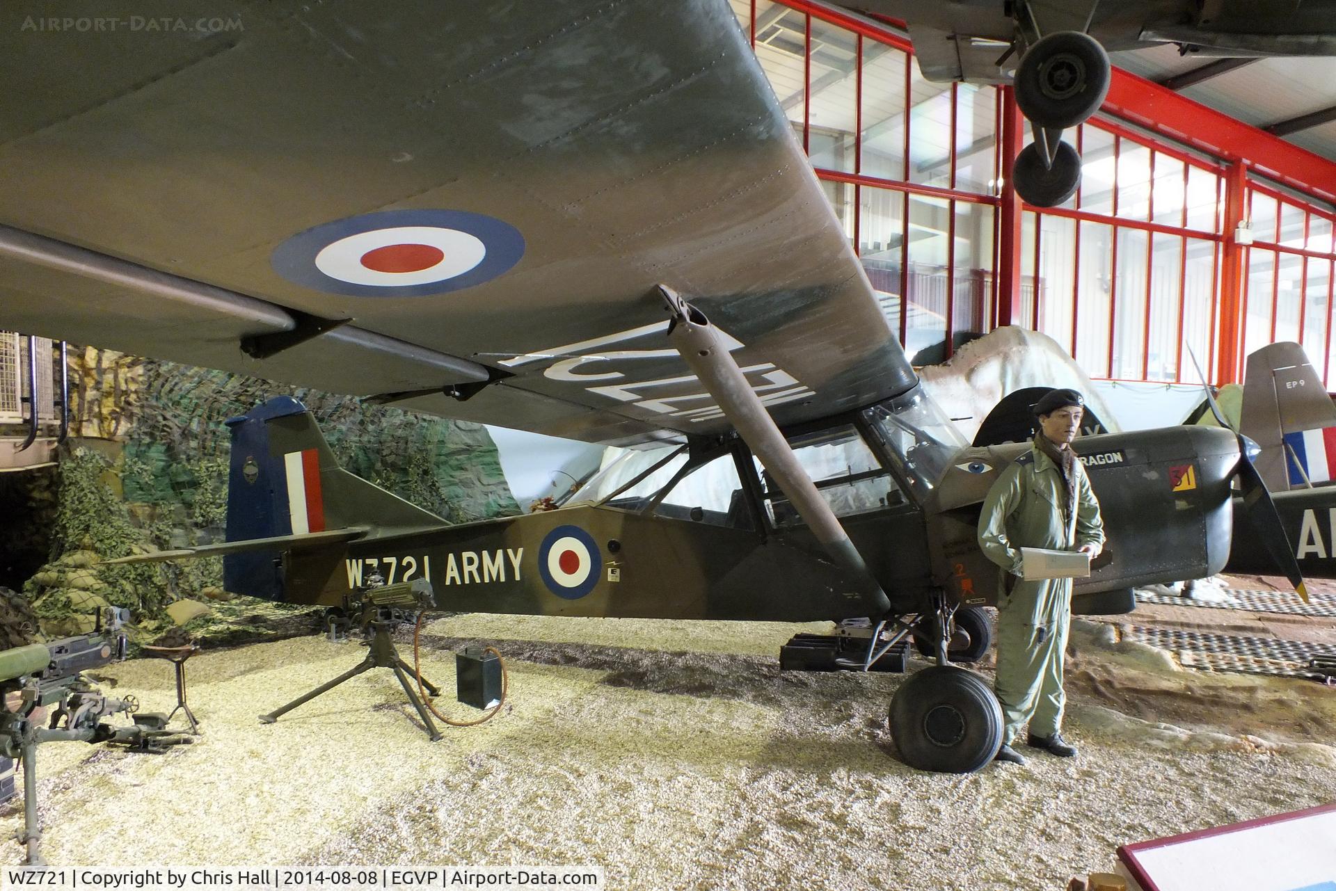 WZ721, Auster AOP.9 C/N B5/10/45, Museum of Army Flying, Middle Wallop